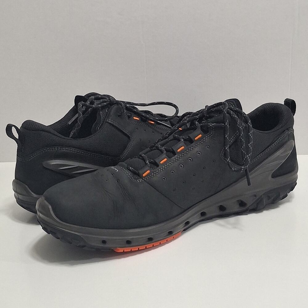 ECCO Biom Venture Hiking Shoes Mens 13 Black GoreTex Gorpcore Outdoor Activewear - Picture 3 of 9